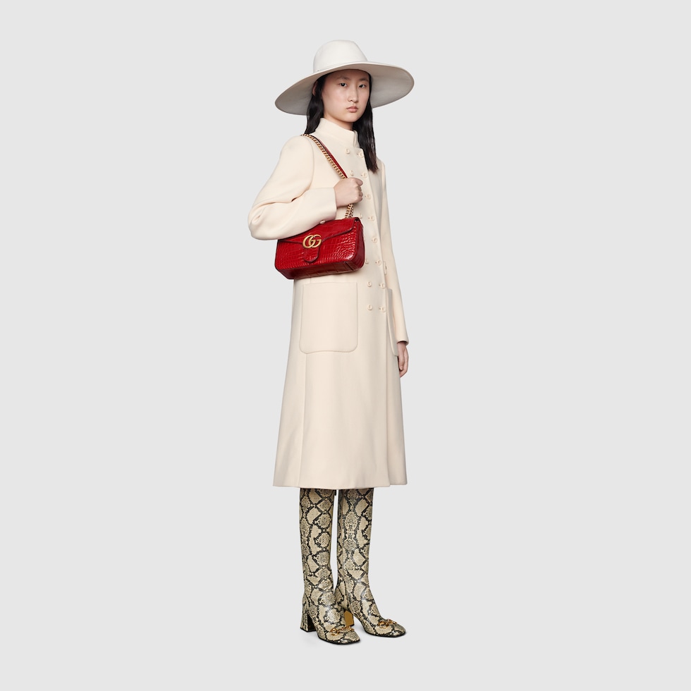 Sac gucci croco discount