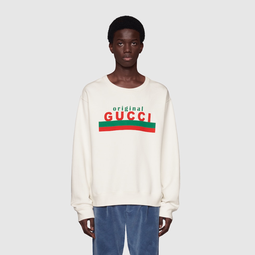 Original gucci sweatshirt sales