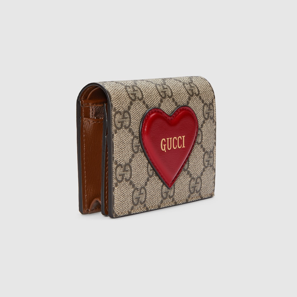 お正月セール❕ハート モチーフ付き カードケース ウォレット GUCCI 財布-