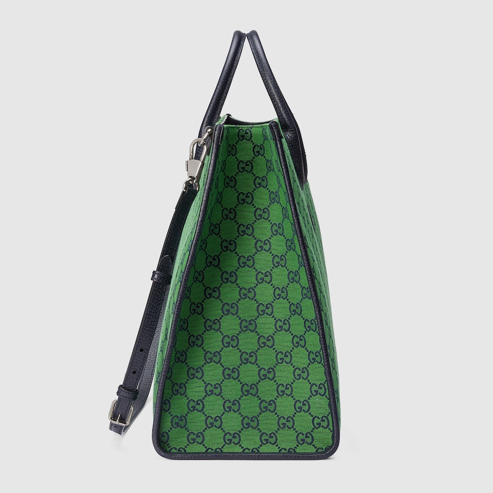 blue and green gucci bag