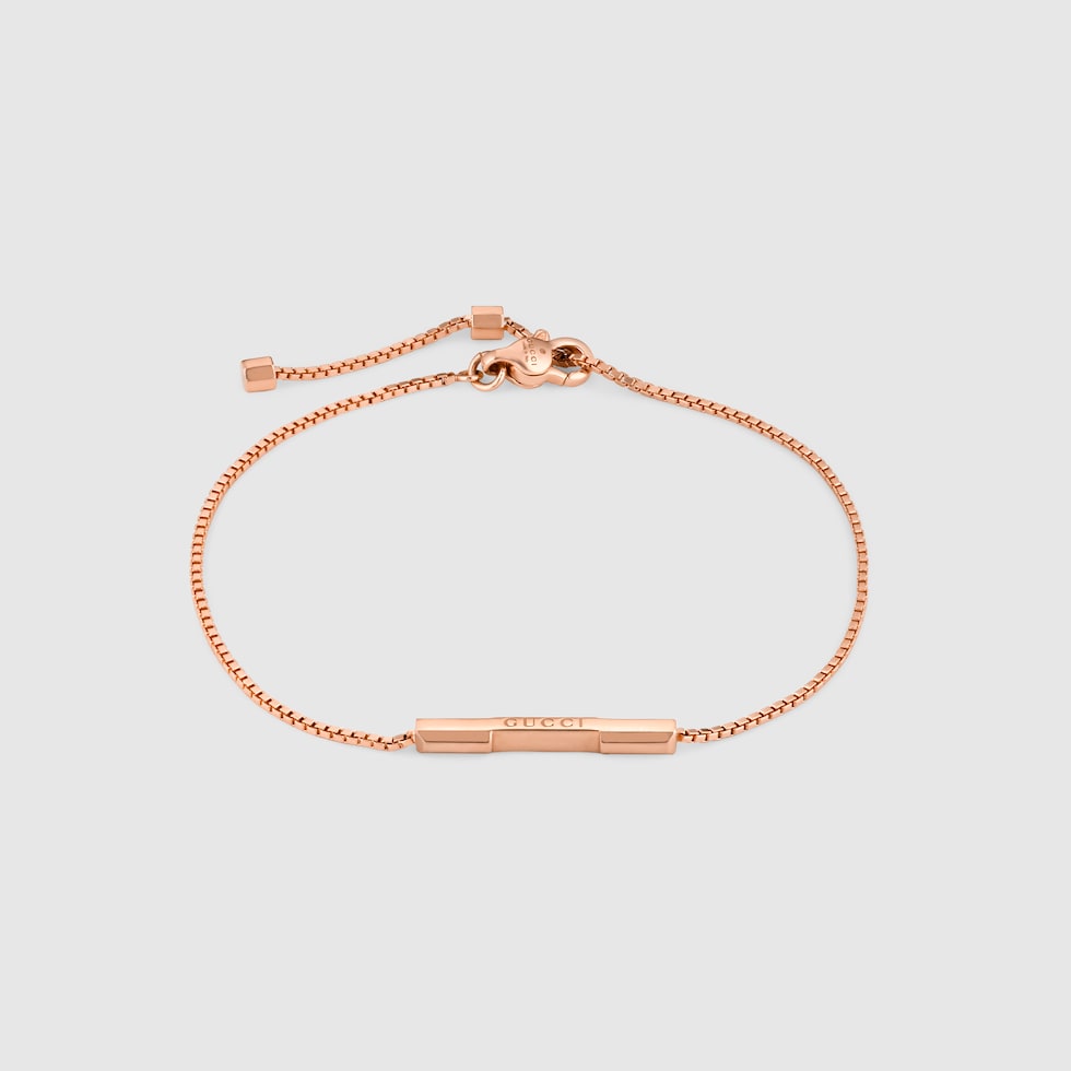 みんなが待ってた！＼再入荷待ち／人気ランキング bracelet Love to Link Gucci with rose 18k in bar 'Gucci' アクセサリー