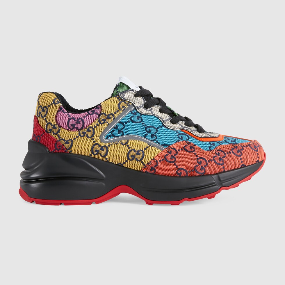 women's gucci rhyton fashion sneakers