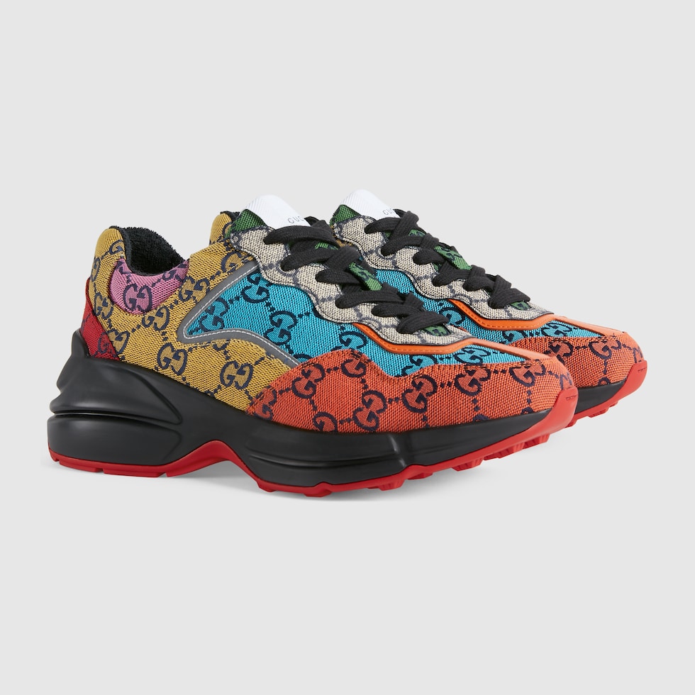 women's gucci rhyton fashion sneakers