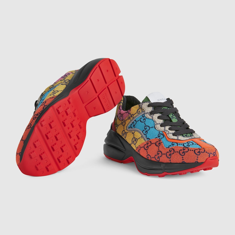 womens gucci rhyton sneakers