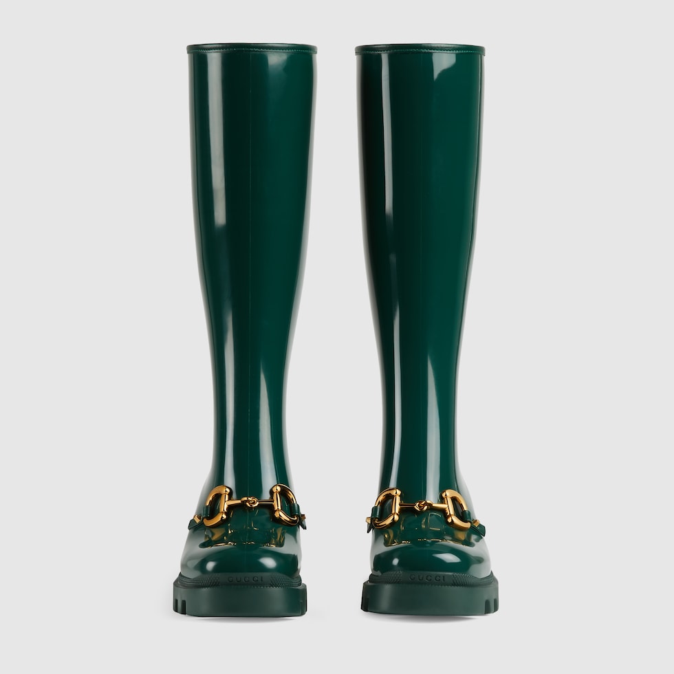 Gucci green boots on sale