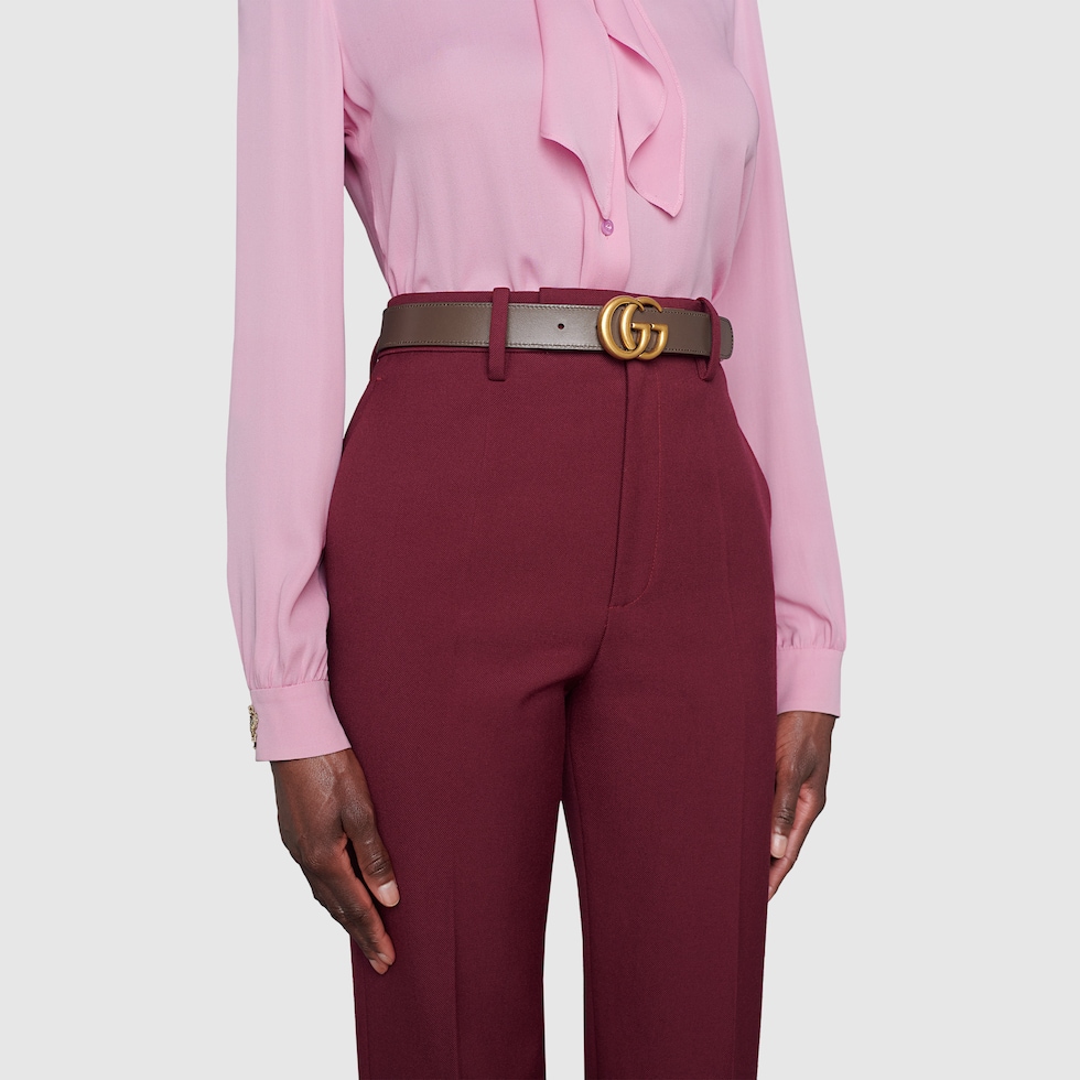 Dusty pink hot sale gucci belt