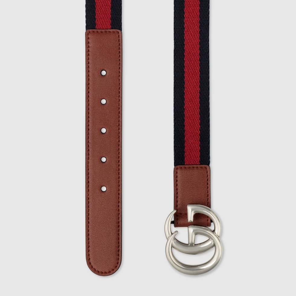 Amazon | [グッチ] GUCCI ベルト ブラック グッチシマ レザー