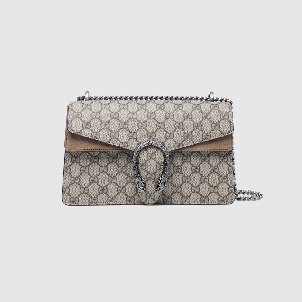 Bolsa Gucci Dionysus GG com alça superior 621512 - Grandes Grifes