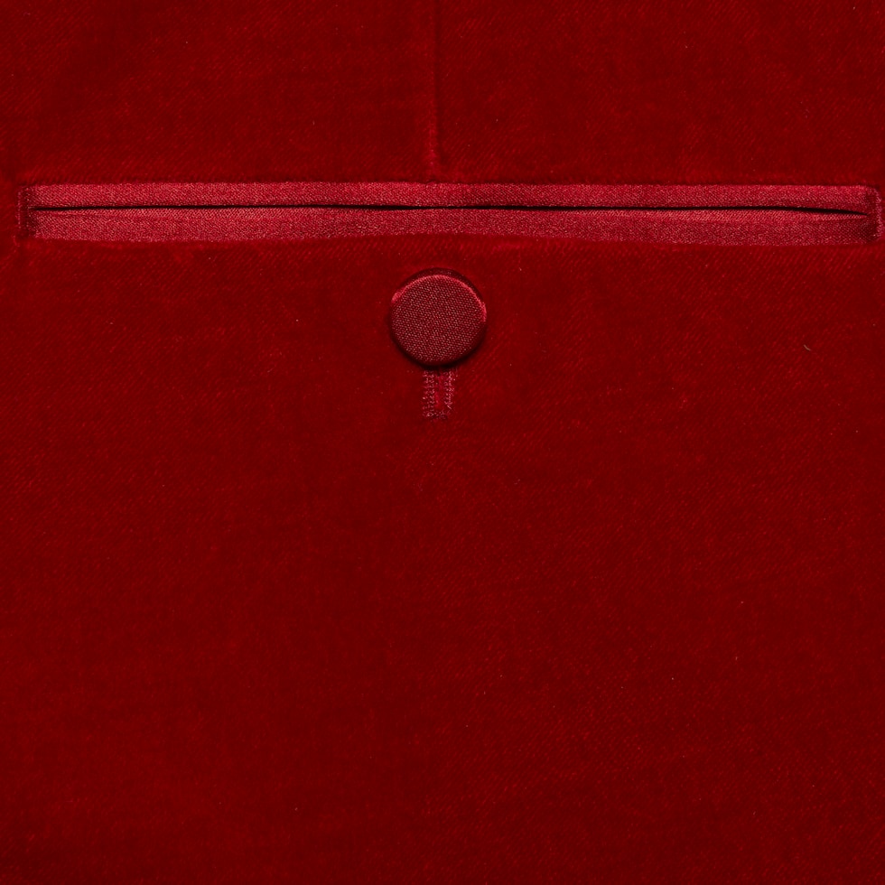 グッチ メンズ ウェアサテン付き ストレッチベルベット パンツ | GUCCI® JP