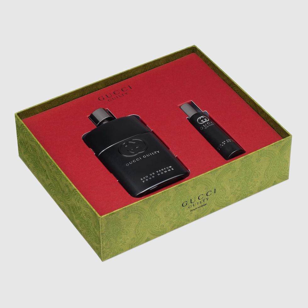 Gucci guilty discount black gift set