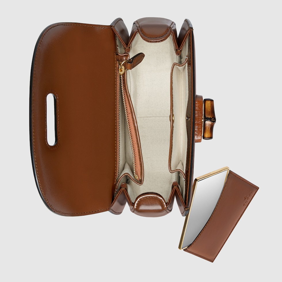 Gucci Bamboo 1947 small bag in cuir leather | GUCCI® US