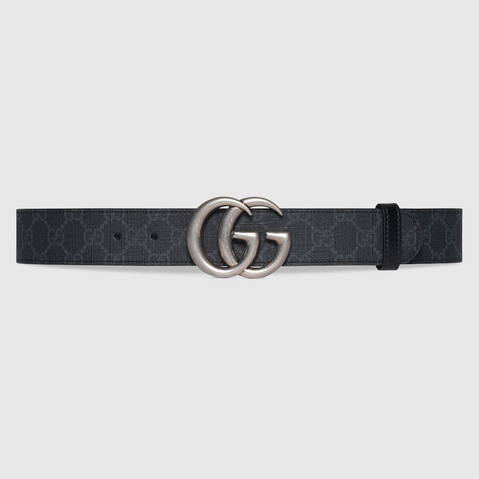 【即納！最大半額！】 black in belt reversible Marmont GG GG US GUCCI® | Supreme 小物
