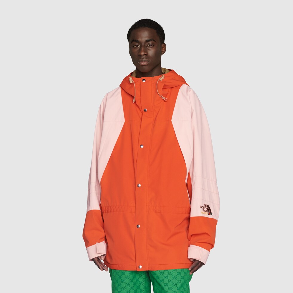 The North Face x Gucci jacket in orange and beige GUCCI SG
