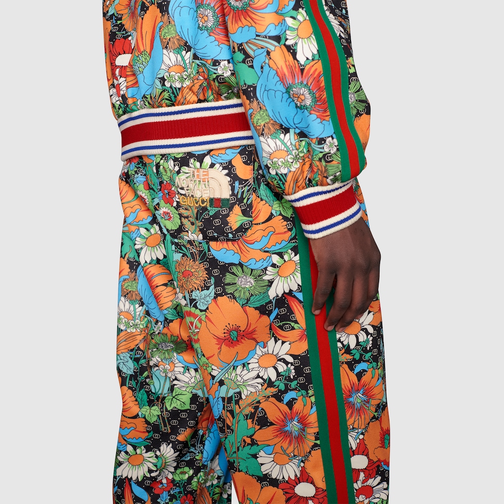 Gucci floral tracksuit hot sale