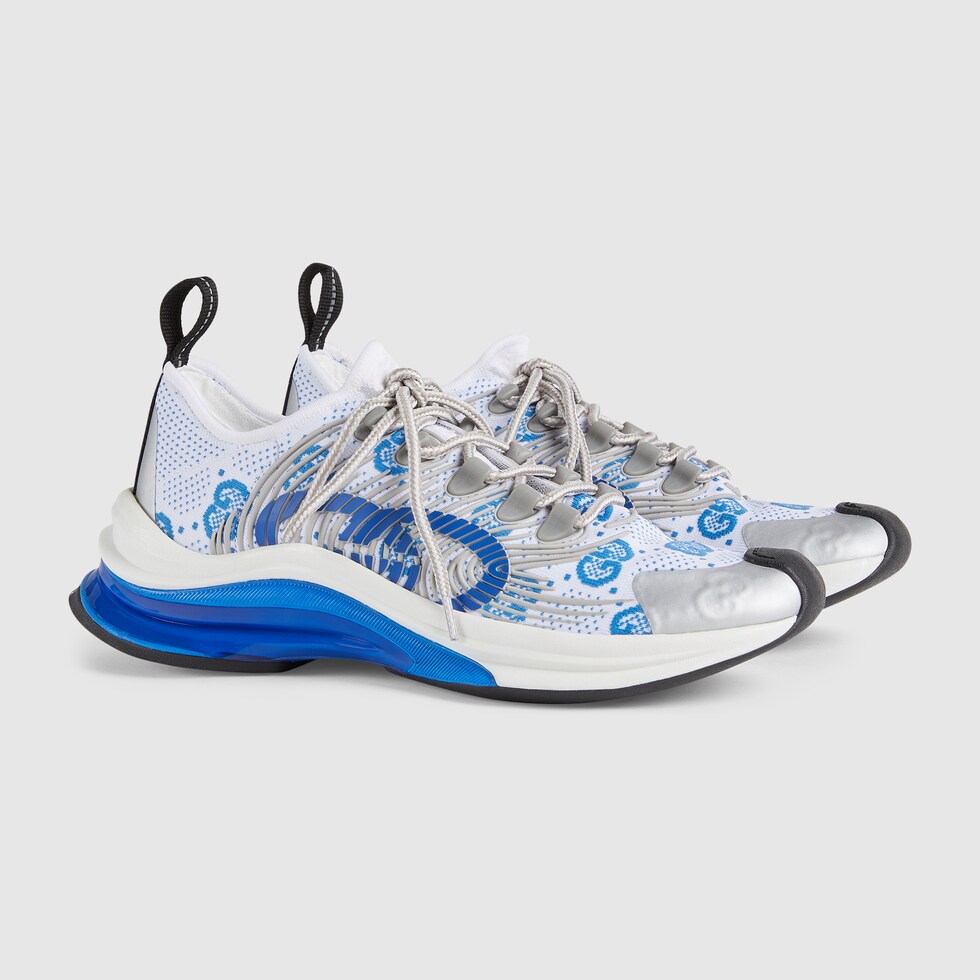 Women's Gucci Run sneaker in white fabric GUCCI® US