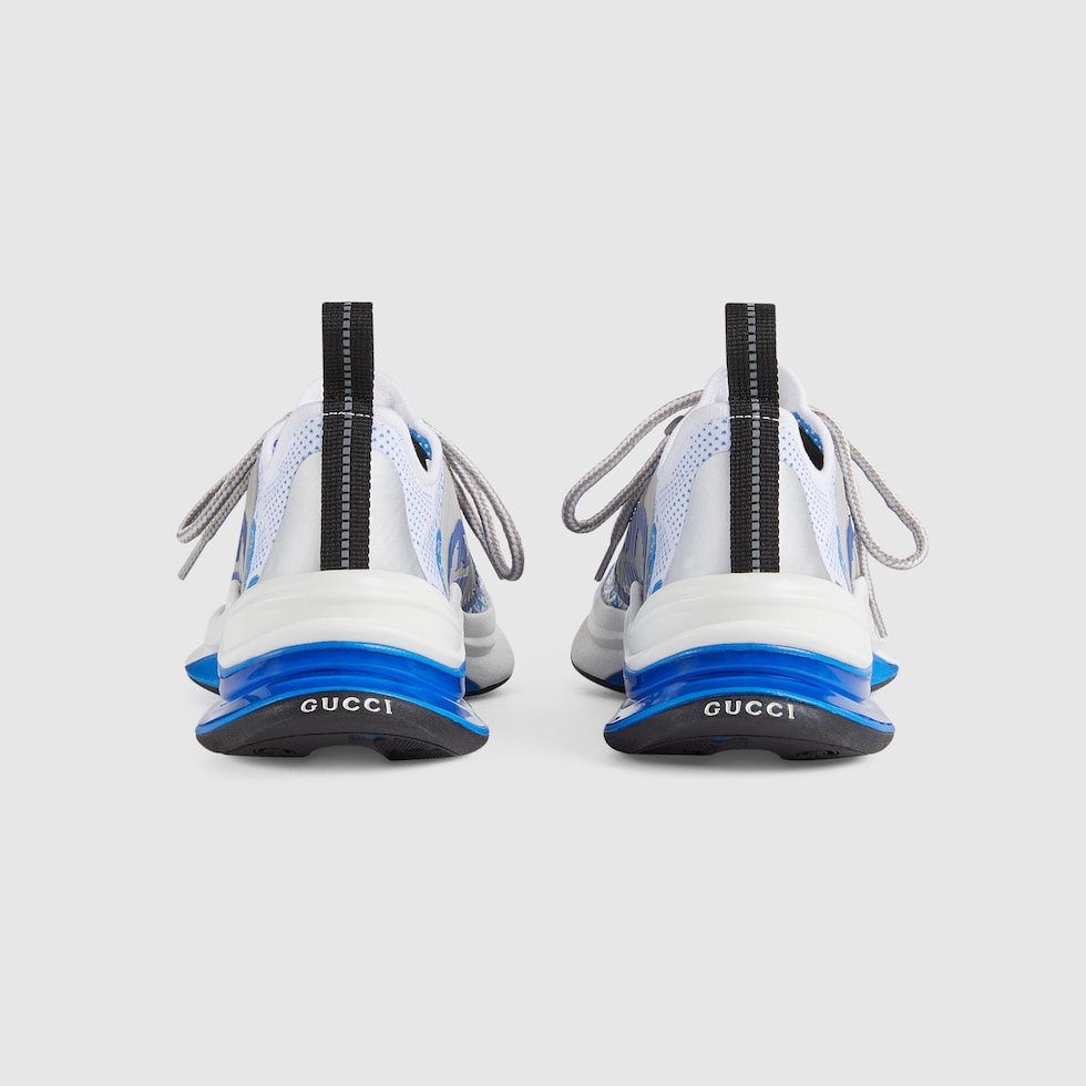 Women's Gucci Run sneaker in white fabric GUCCI® US