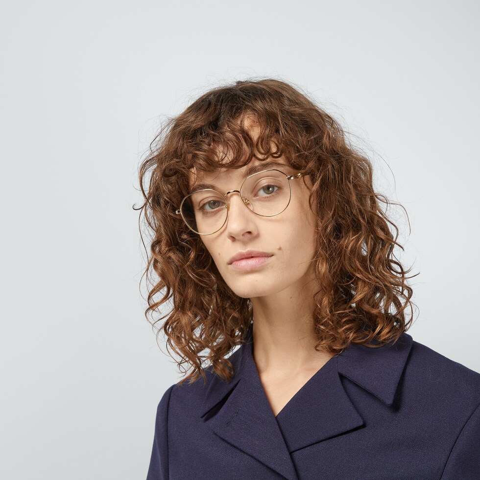 gucci round optical frames