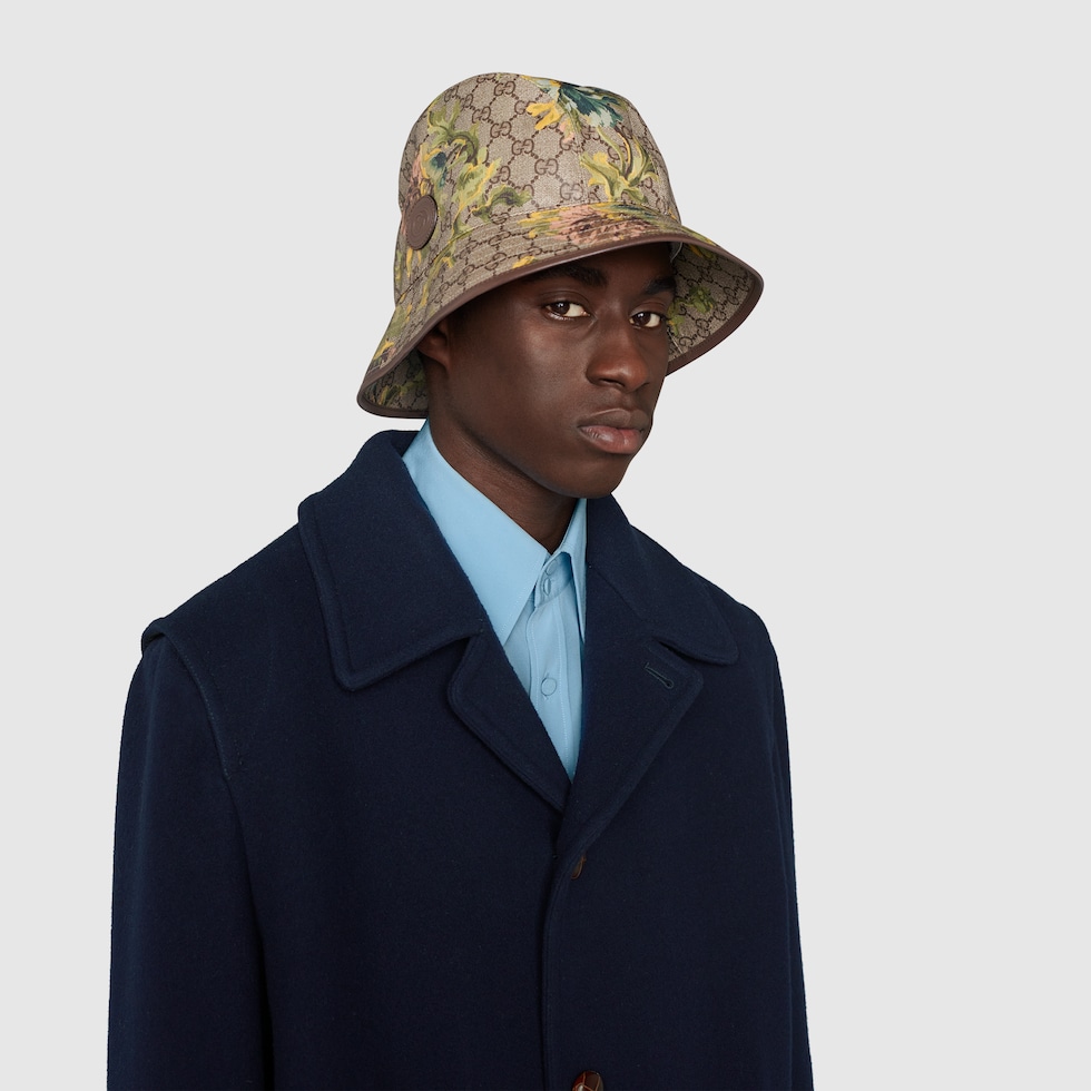 gucci orange bucket hat