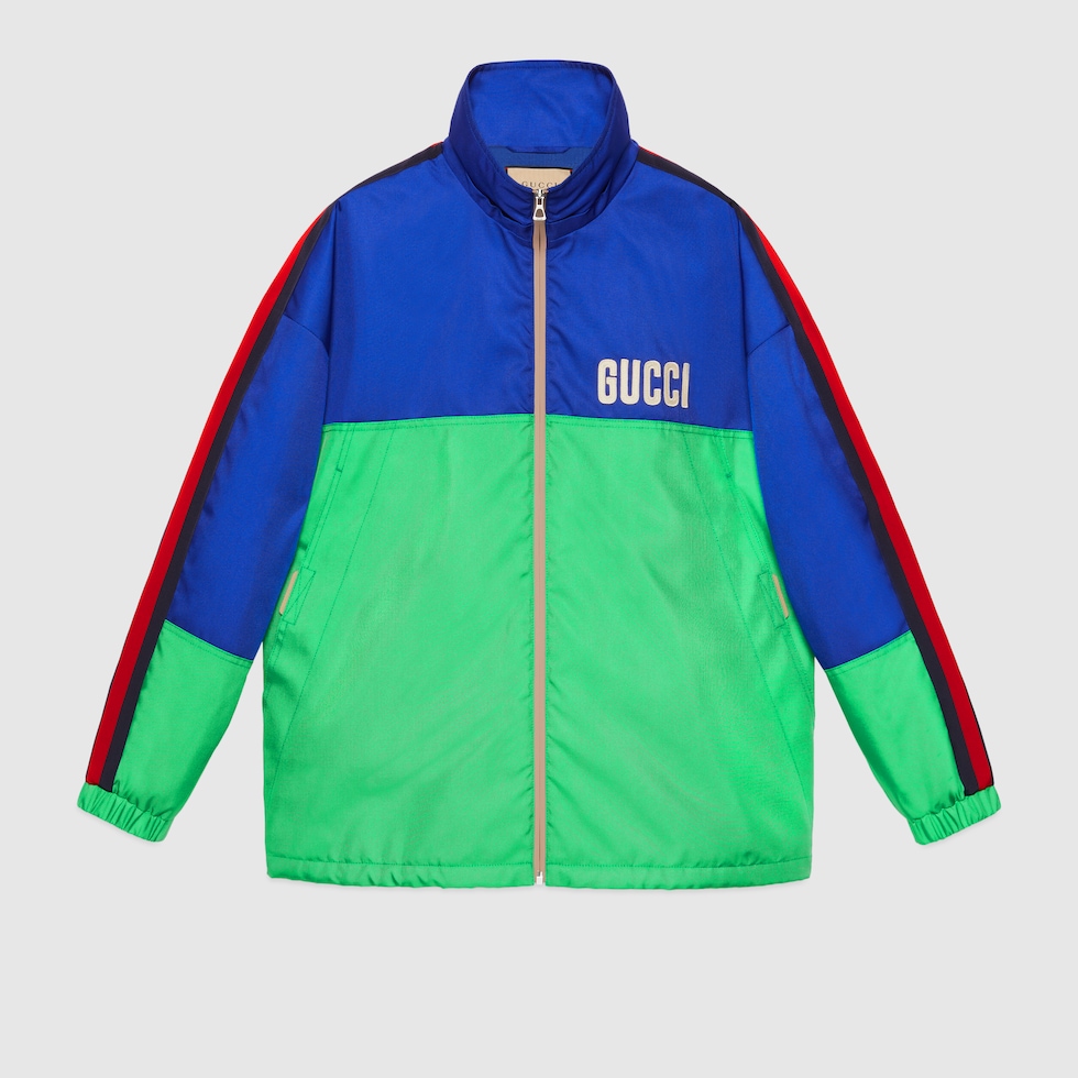 Gucci green shop tiger jacket