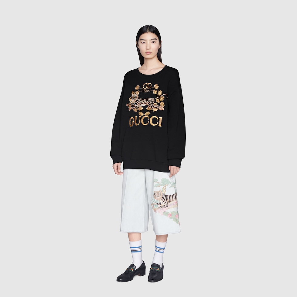 Sudadera cheap gucci tigre