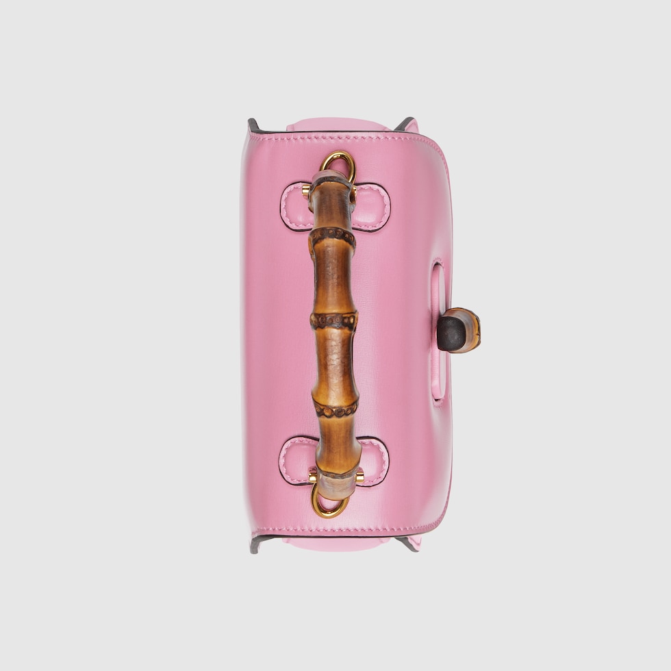 GUCCI バンブー　フリンジ　ショルダーバッグ ポシェット　ピンク グッチ バンブー 1947〕ミニバッグ ・ピンク レザー | GUCCI公式