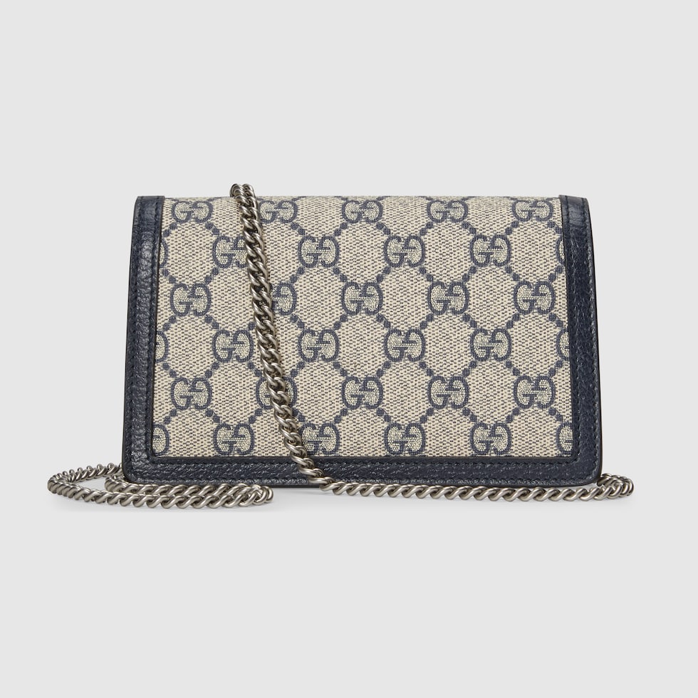 Dionysus Super Mini Crossbody Bag in Black - Gucci