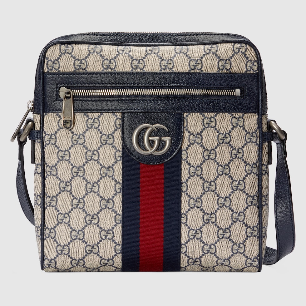 gucci GGスプリーム キャンバス メッセンジャーバッグ - ショルダーバッグ