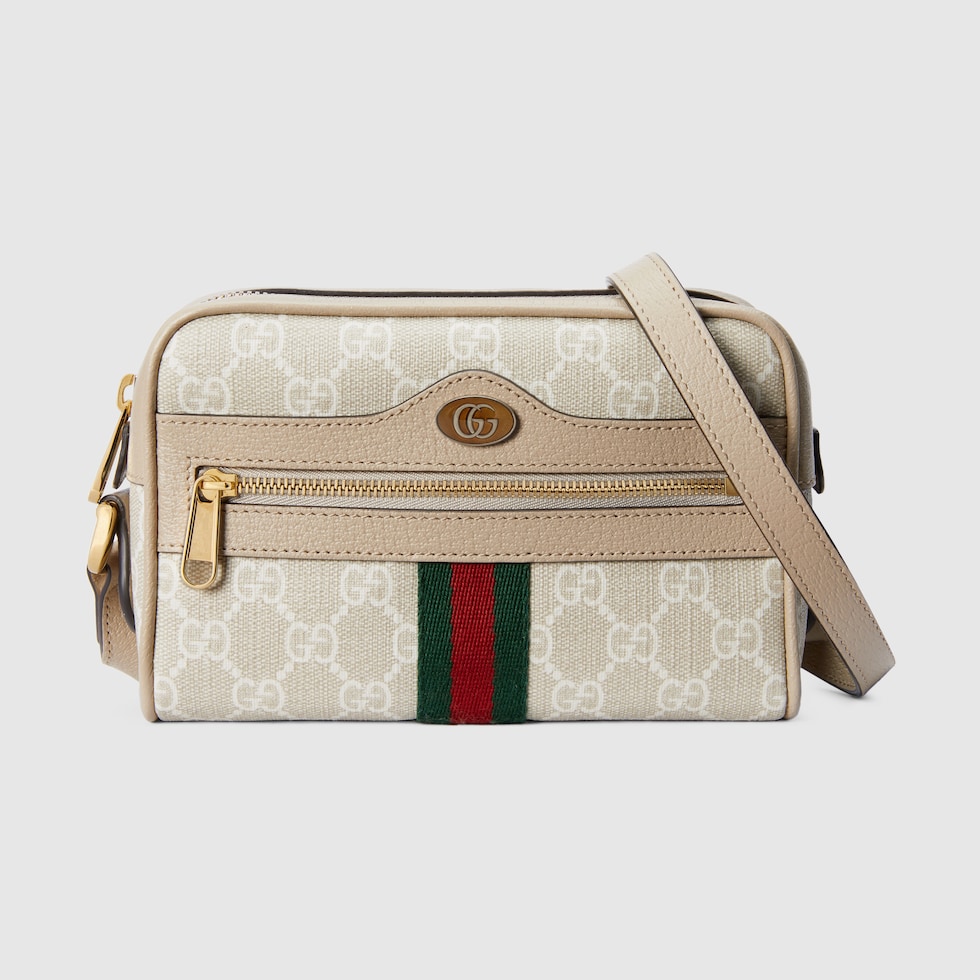 オフィディア〕GG ミニバッグベージュ＆ホワイト GGスプリーム | GUCCI® JP