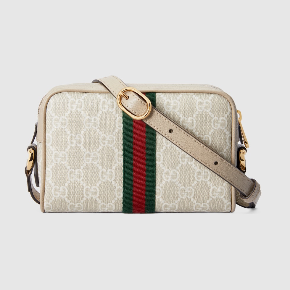 オフィディア〕GG ミニバッグベージュ＆ホワイト GGスプリーム | GUCCI® JP