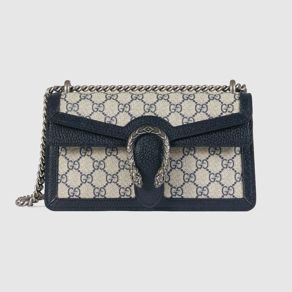 Gucci blue dionysus bag top