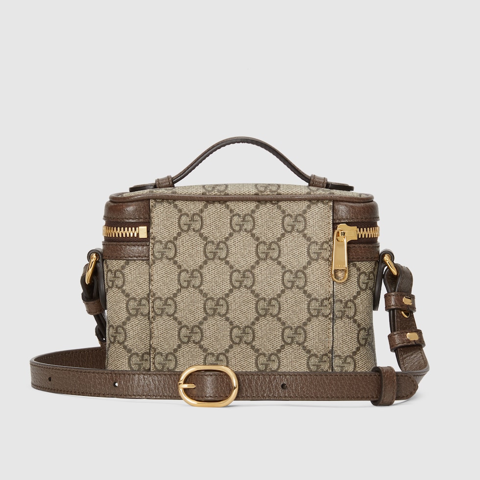 Gucci Ophidia GG Top Handle Mini Bag With Web In Brown - Praise To Heaven