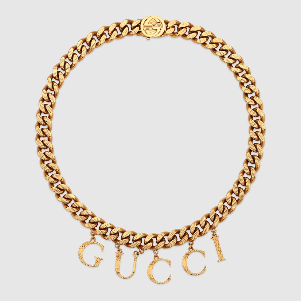 Collana gucci dente outlet di lupo