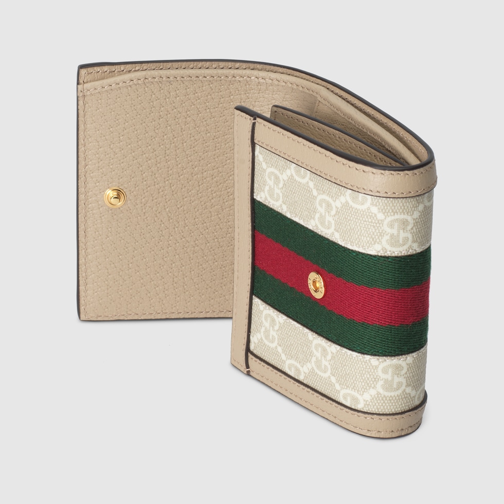 オフィディア〕GG カードケース ウォレット ・ベージュ