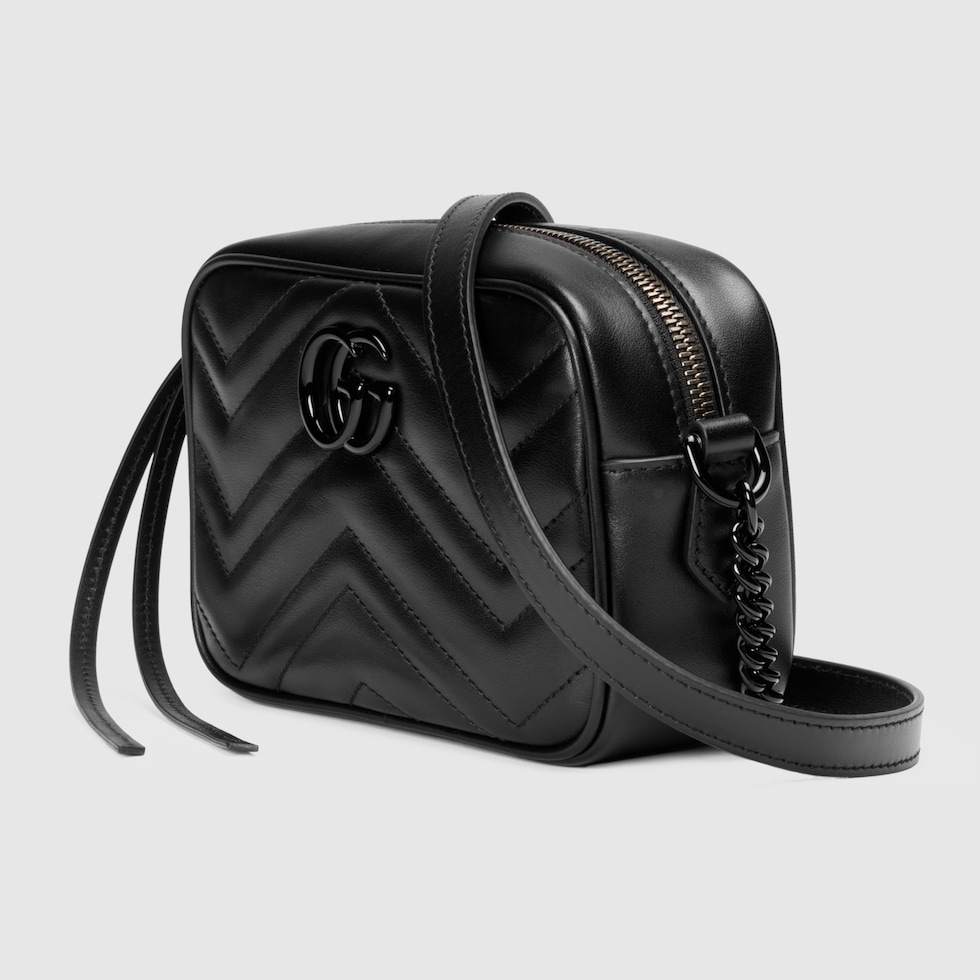 Minibolsa para el hombro GG Marmont inpiel negra GUCCI MX