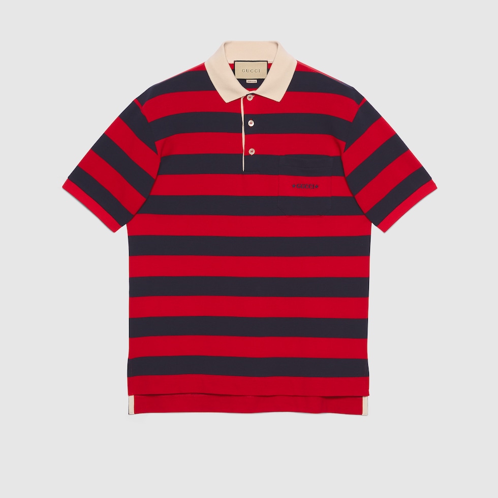 Gucci store red polo