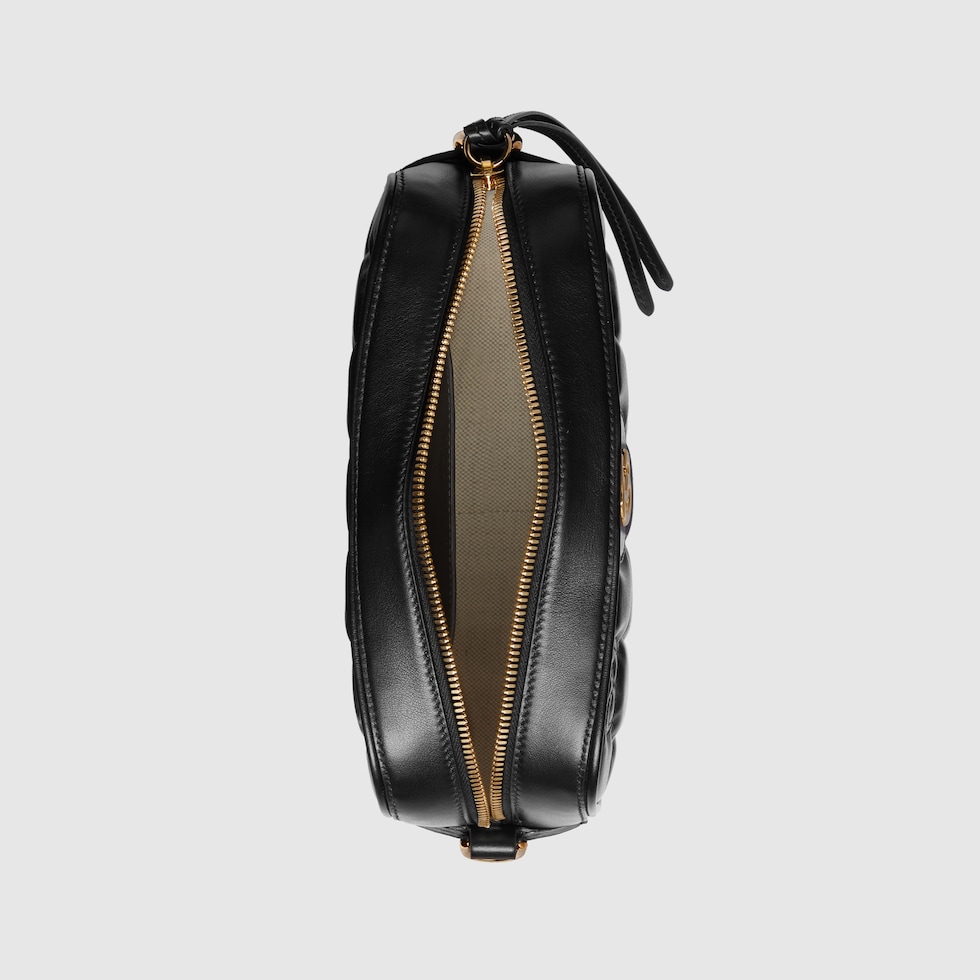 GUCCI Black GG Marmont Matelassé Mini Backpack – The Luxury Lady