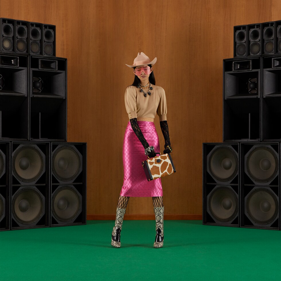 2021年グッチ　ロングスカート　gucci グッチ レディース ウェアGGツイード スカート | GUCCI公式