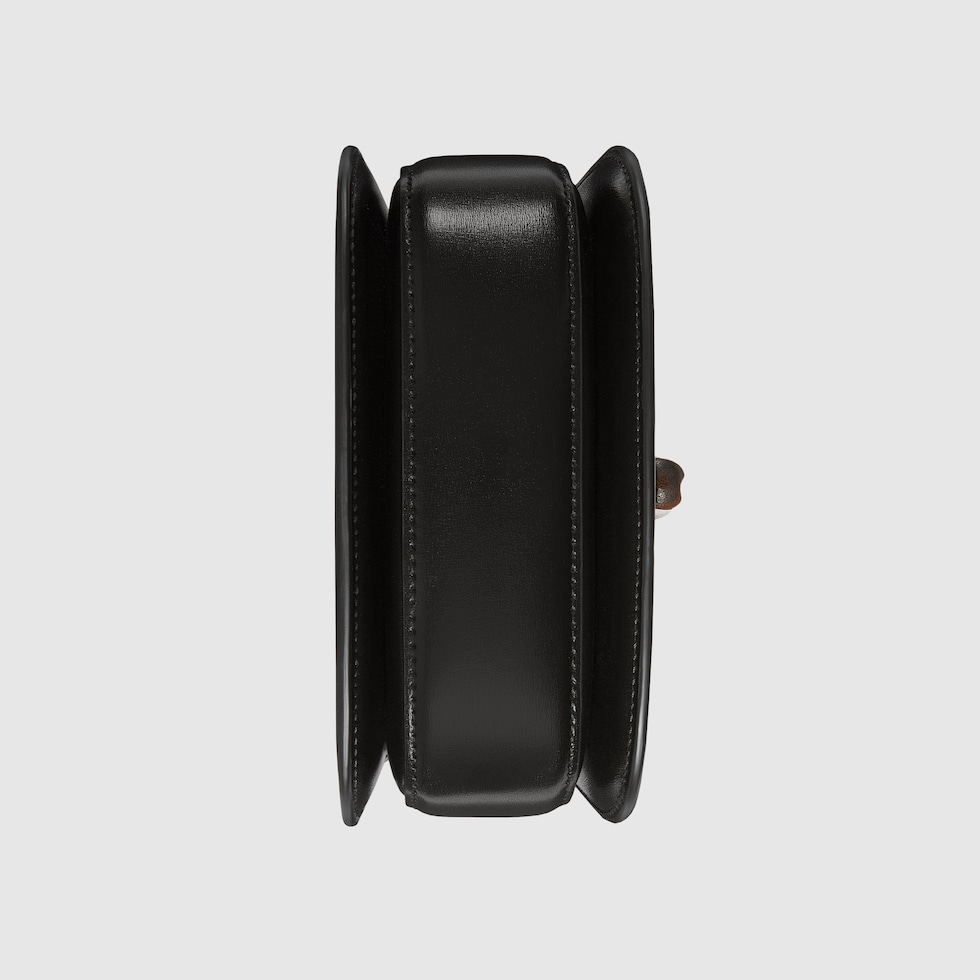 Gucci Bamboo 1947 mini bag in black leather | GUCCI® US