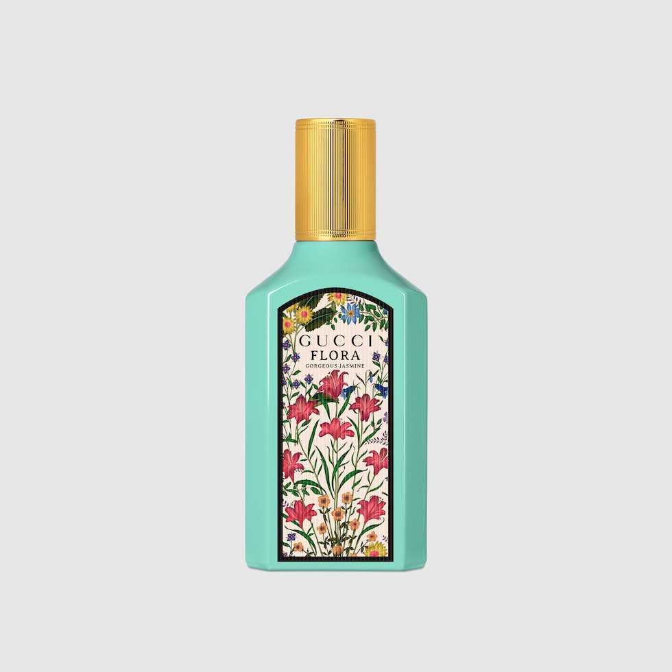 グッチ フローラ ゴージャス ジャスミン 50ml 【ほぼ未使用】 グッチ フローラ 〕ゴージャス ジャスミン オードパルファム 50