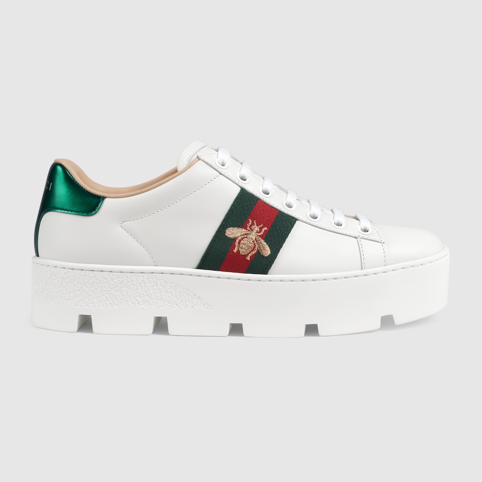 Tenis gucci plataforma outlet