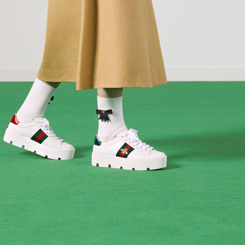 Platform shoes gucci top