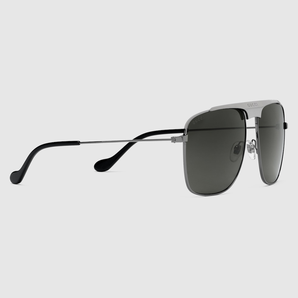 Gucci men's navigator sunglasses store