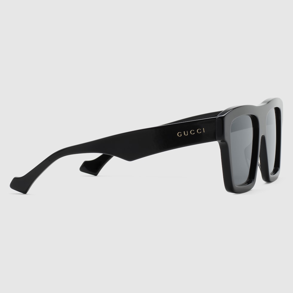 サングラス GUCCI SUN GLASS (840002J0740 1012) オーバルフレーム サングラスブラック | GUCCI公式