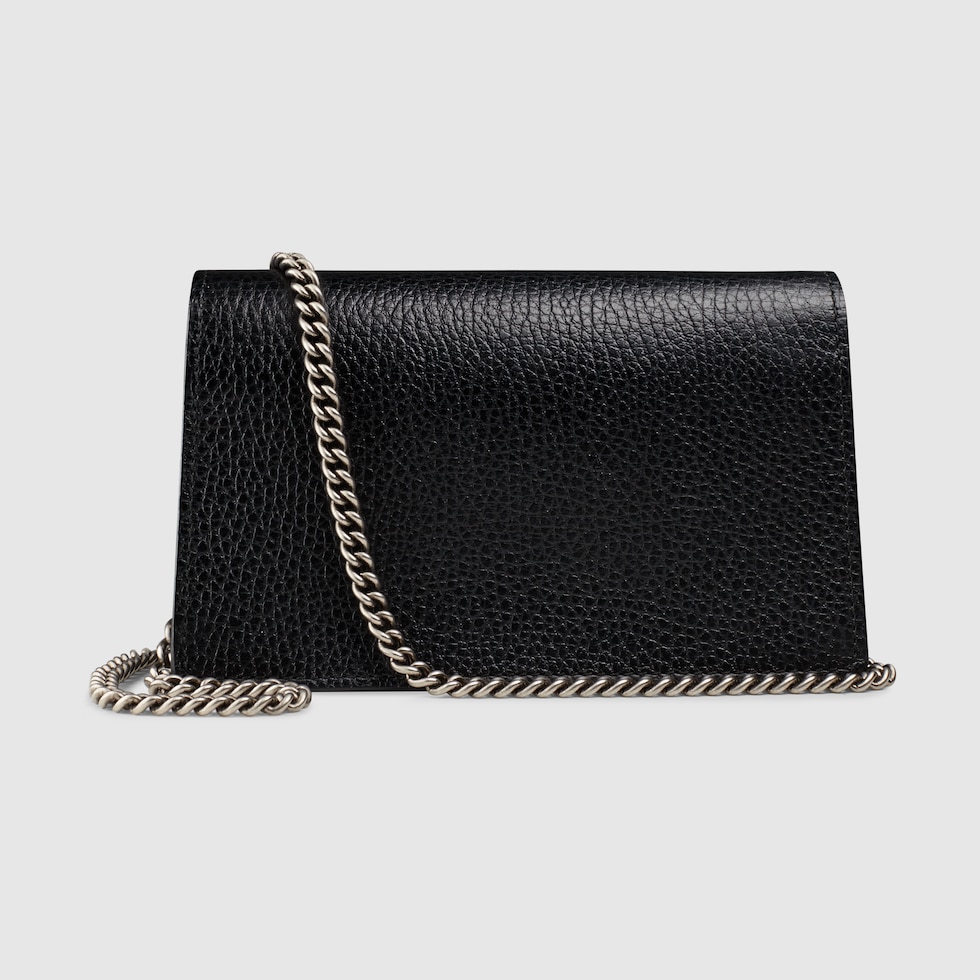 Black Leather Dionysus Super Bag | US