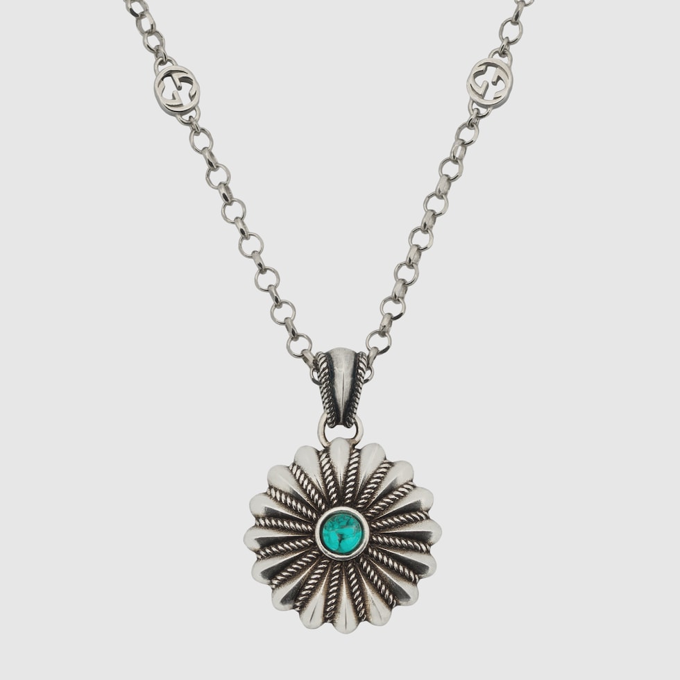 UNALLOYED★韓国★人気★男女兼用★FLOWER NECKLACE / SILVER S36dcf550a964483187c48bc69fcb6