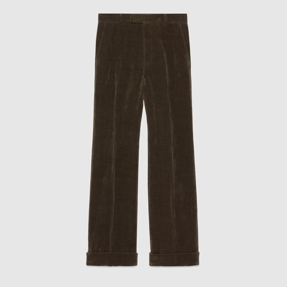【新品未使用】GUCCI 21AW HA HA HA 千鳥格子ウールスラックス 楽天市場】GUCCI(グッチ) サイズ:44 GGロゴパッチ チノパンツ