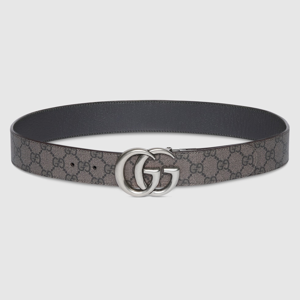 【関税&送料込】Gucci Gg Marmont 2015 Re-Edition Wide Belt Gucci GG Marmont 2015 Re-Edition Wide Belt in Black Leather