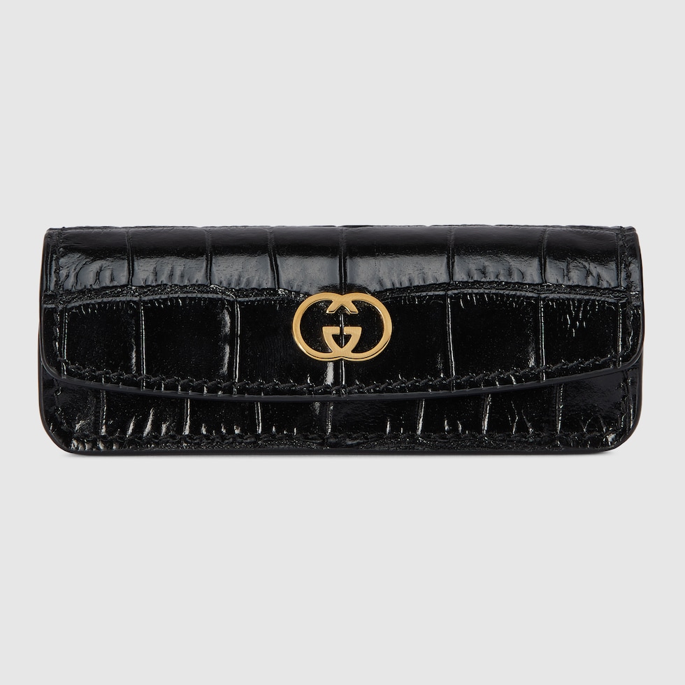 インターロッキングG クロコダイル ダイスセット ・ブラック