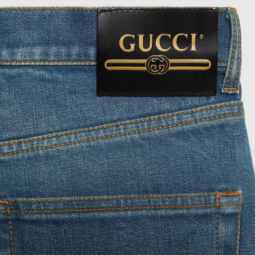 Pantalon gucci sale mezclilla