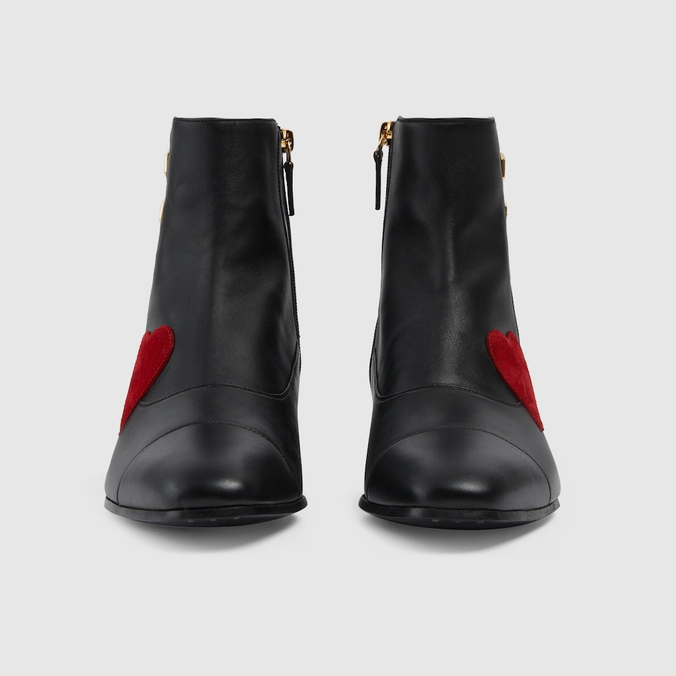 Gucci HA HA HA boot with buckles in black leather GUCCI MX